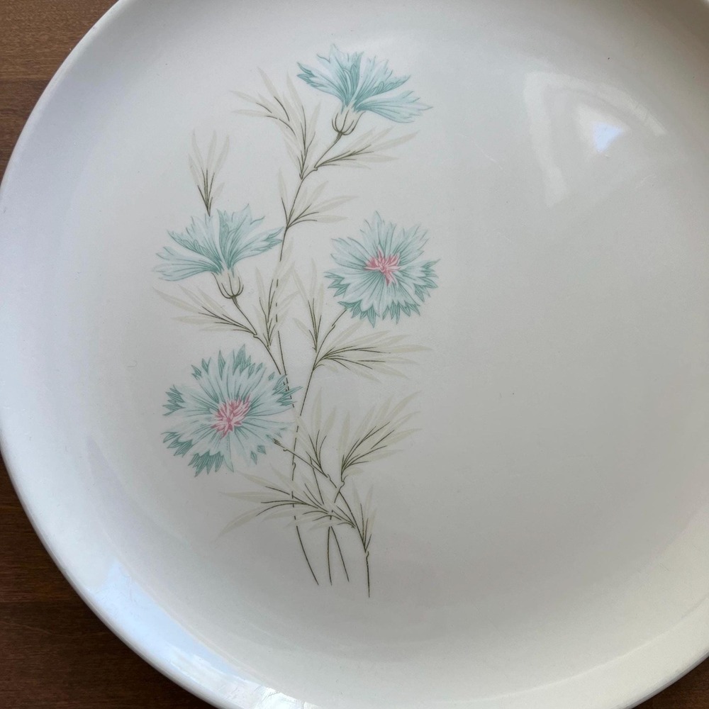 Taylor Smith Taylor Boutonniere Ever Yours Dinner Plates TS&T MCM Dinnerware - Picture 4 of 10